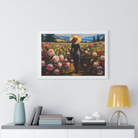 Evelyn in the Rose Garden 2