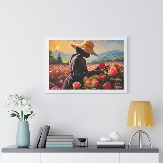 Evelyn in the Rose Garden by Flowers of Vetiver