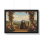 Eternal Summer in Tuscany – Renaissance Lovers Framed Wall Art 2