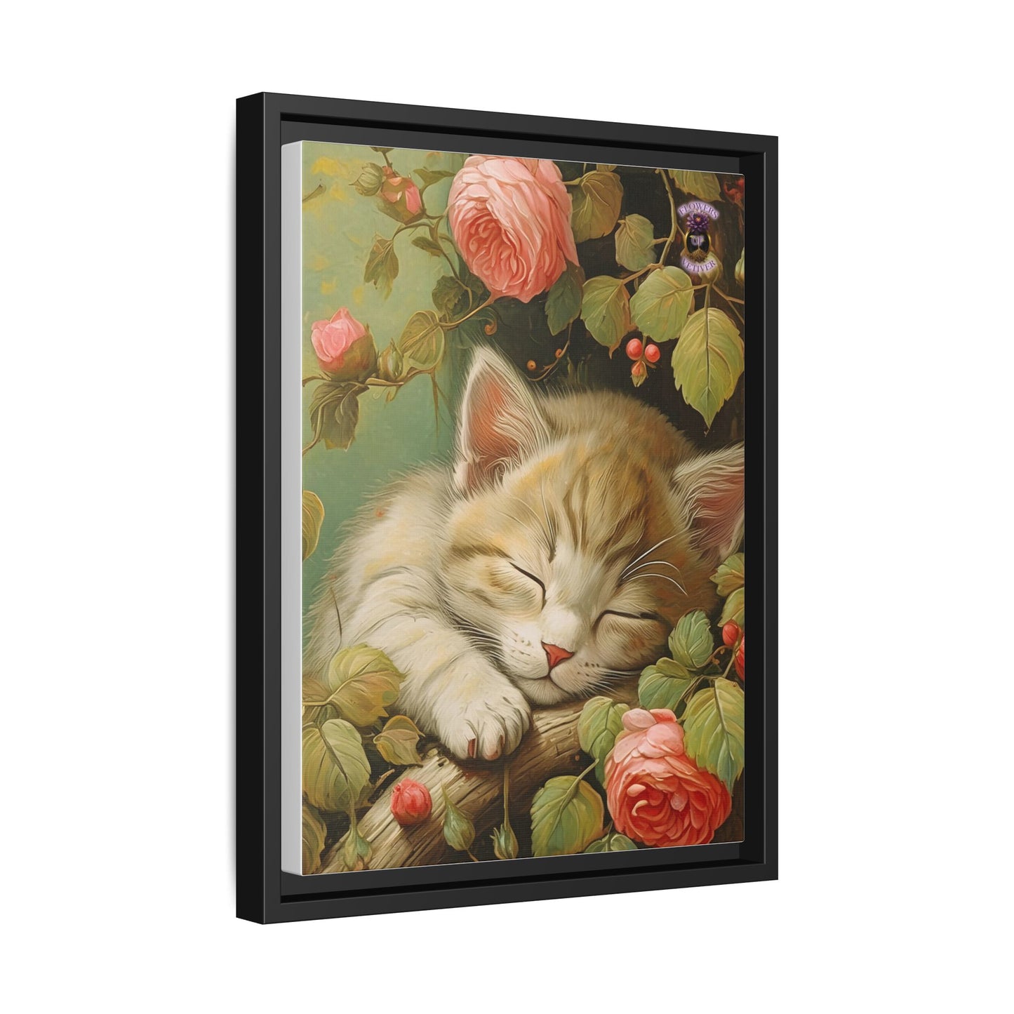 Peony Kitty in a Tree 2