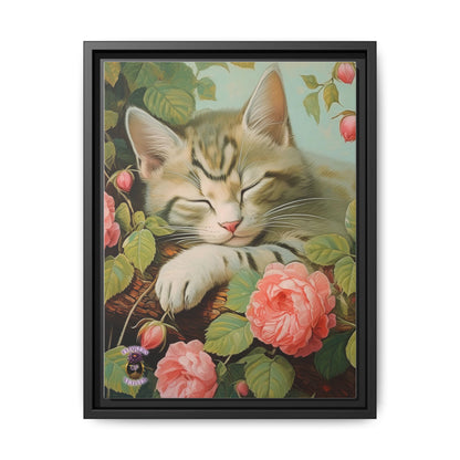 Peony Kitty in a Tree