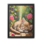 Sleeping Kitty in a Peony Garden 4