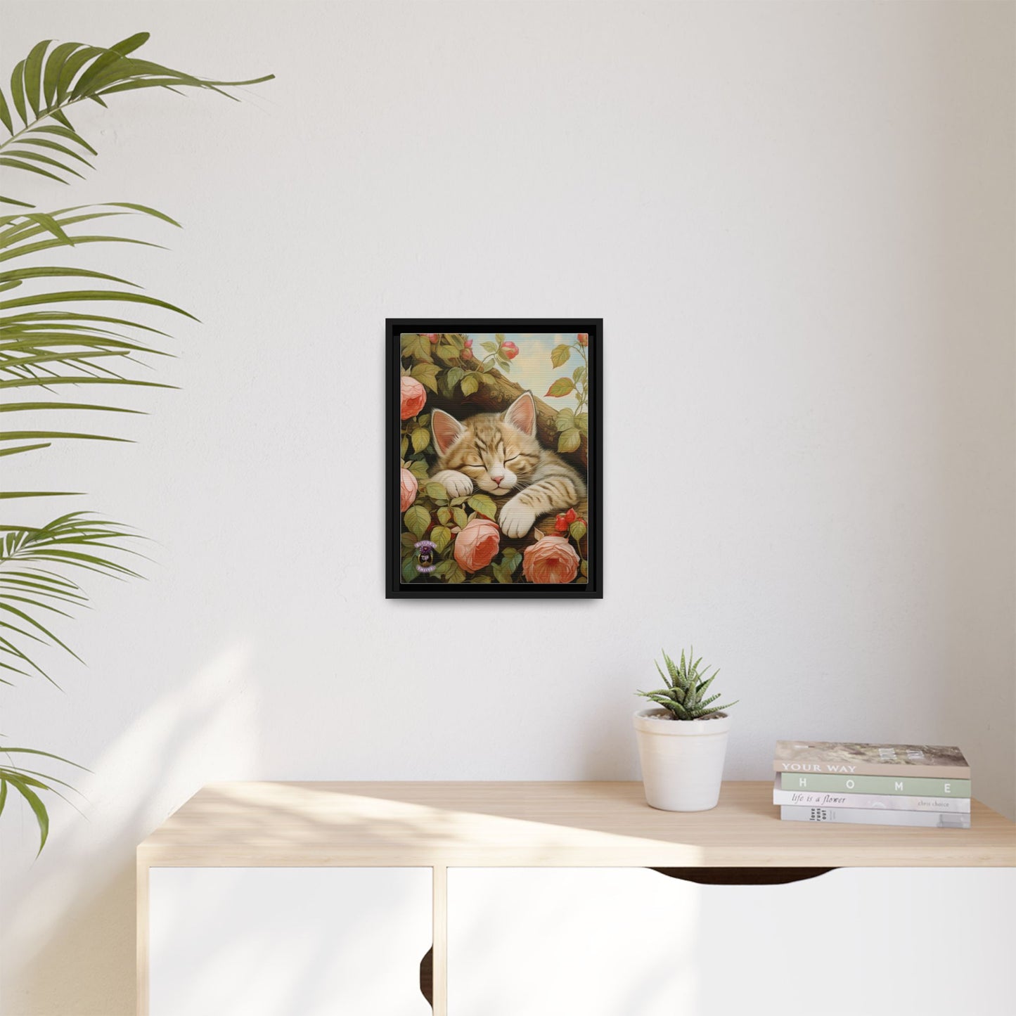 Peony Kitty in a Tree 3