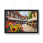 Renaissance Village Market Square with Tulips and Sunflowers 2
