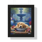 Golden Bliss: A Peaceful End to a Playful Day with Our Charming Golden Retriever Puppy