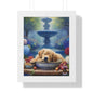 Golden Bliss: A Peaceful End to a Playful Day with Our Charming Golden Retriever Puppy
