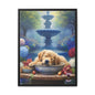 Golden Bliss: A Peaceful End to a Playful Day with Our Charming Golden Retriever Puppy