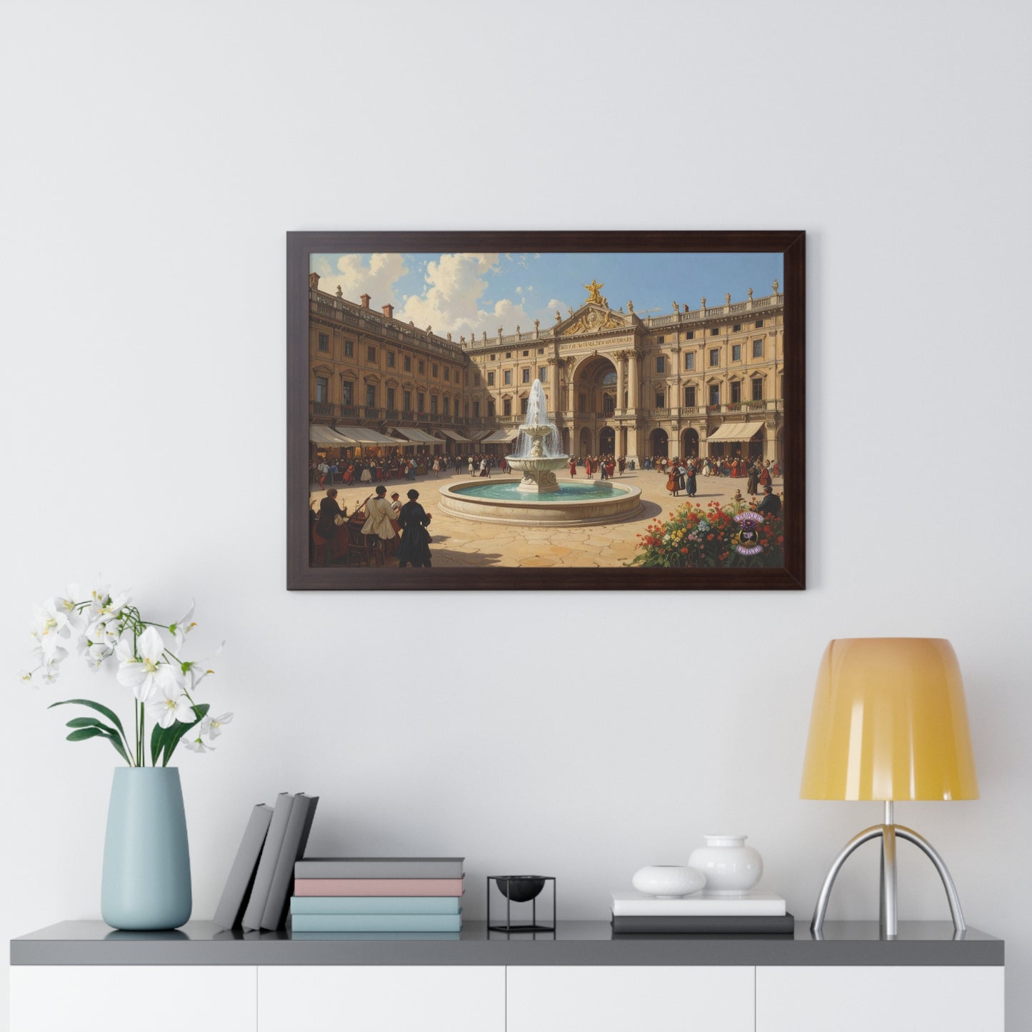 Renaissance Piazza Scene 2