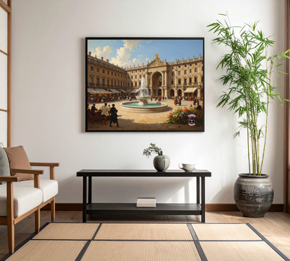 Renaissance Piazza Scene 2