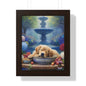 Golden Bliss: A Peaceful End to a Playful Day with Our Charming Golden Retriever Puppy