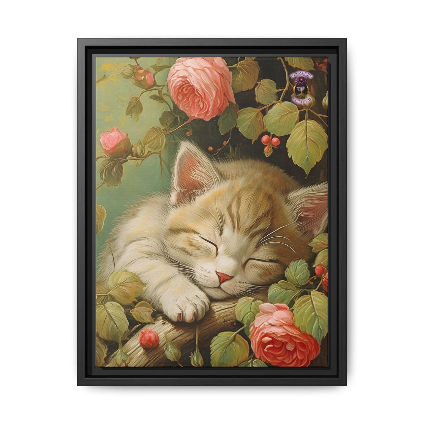 Peony Kitty in a Tree 2