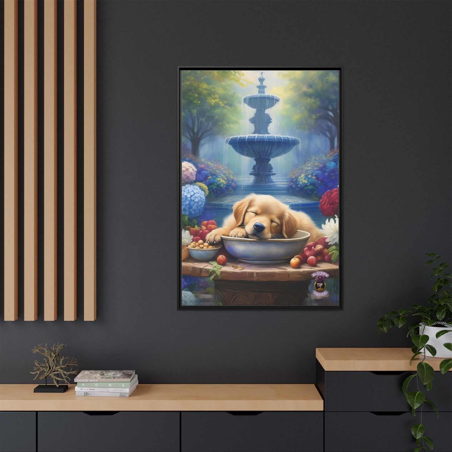 Golden Bliss: A Peaceful End to a Playful Day with Our Charming Golden Retriever Puppy
