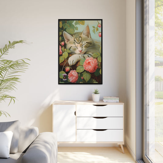 Peony Kitty in a Tree