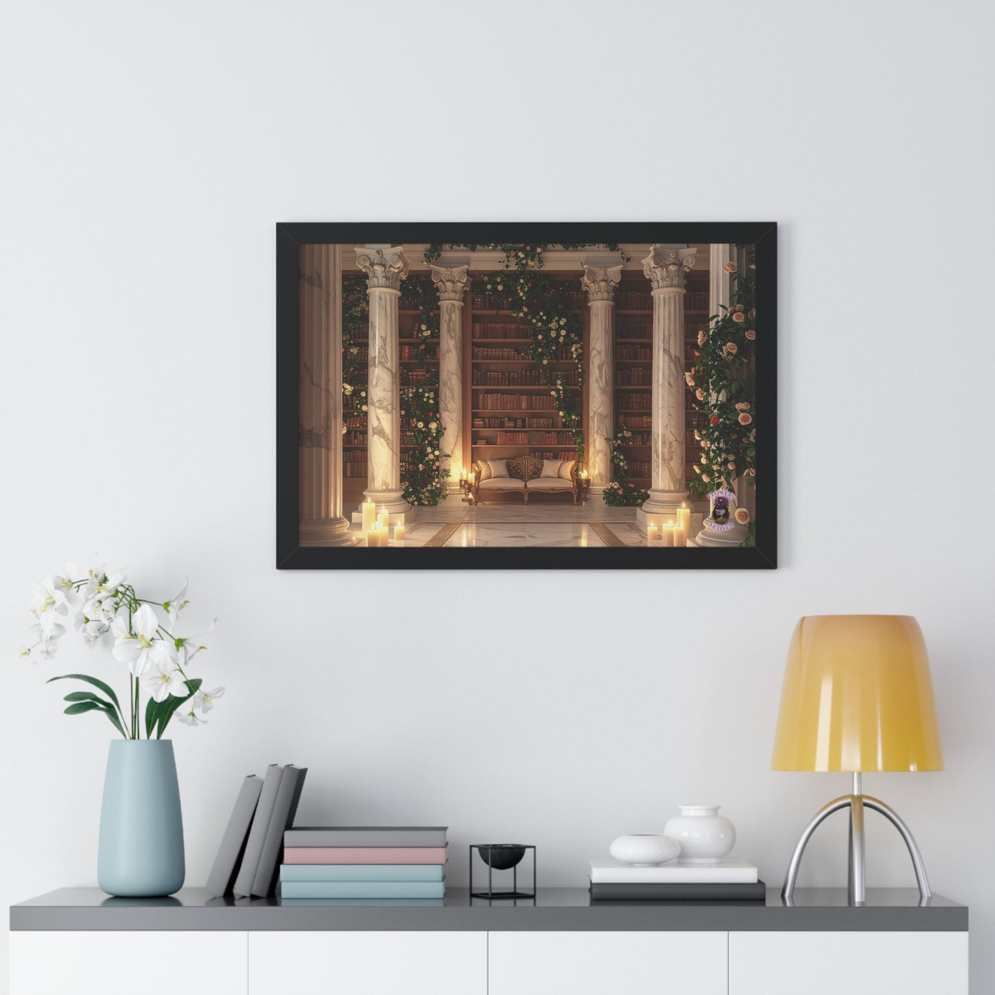 Enchanted Library – Jasmine & Roses in Candlelight 2