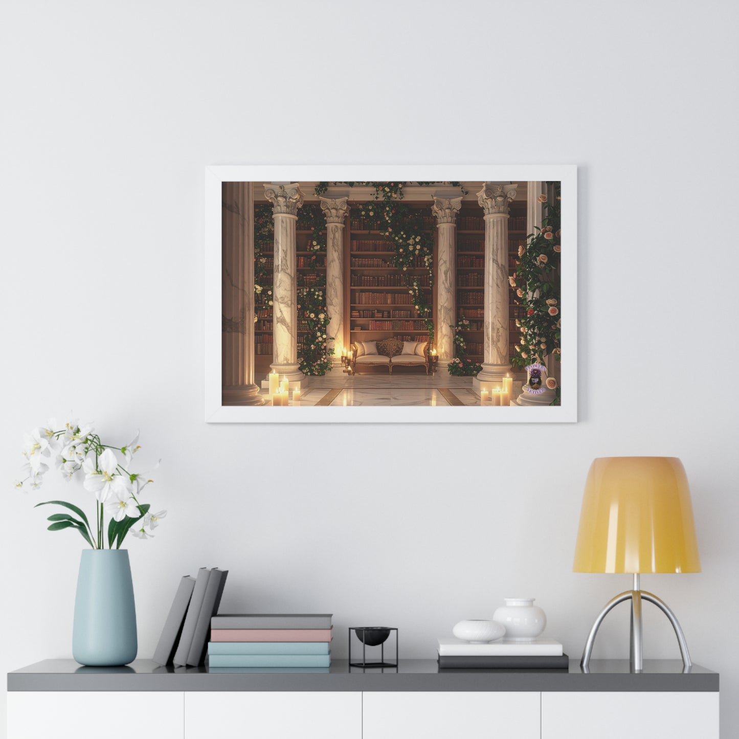 Enchanted Library – Jasmine & Roses in Candlelight 2
