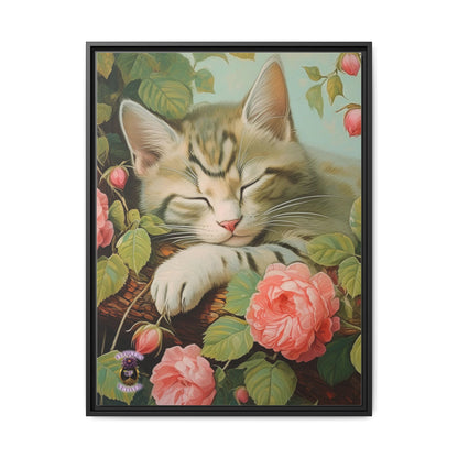 Peony Kitty in a Tree