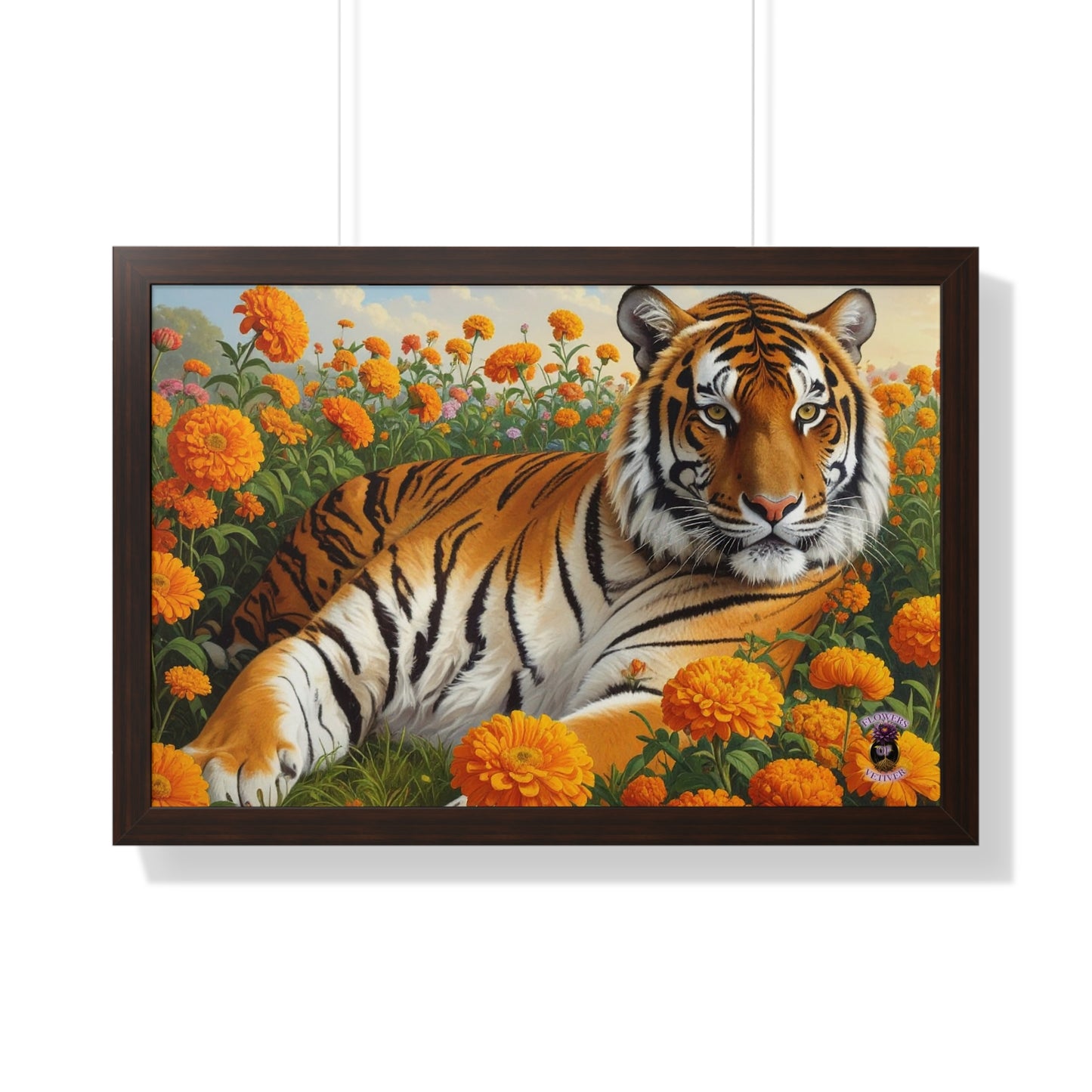 Tiger in Bloom – Wild Beauty 2