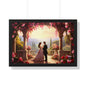 Eternal Summer in Tuscany – Renaissance Lovers Framed Wall Art