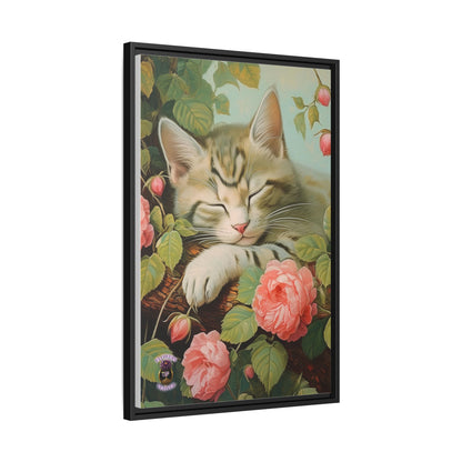 Peony Kitty in a Tree