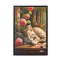 Sleeping Kitty in a Peony Garden 3