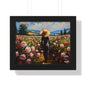Evelyn in the Rose Garden 2