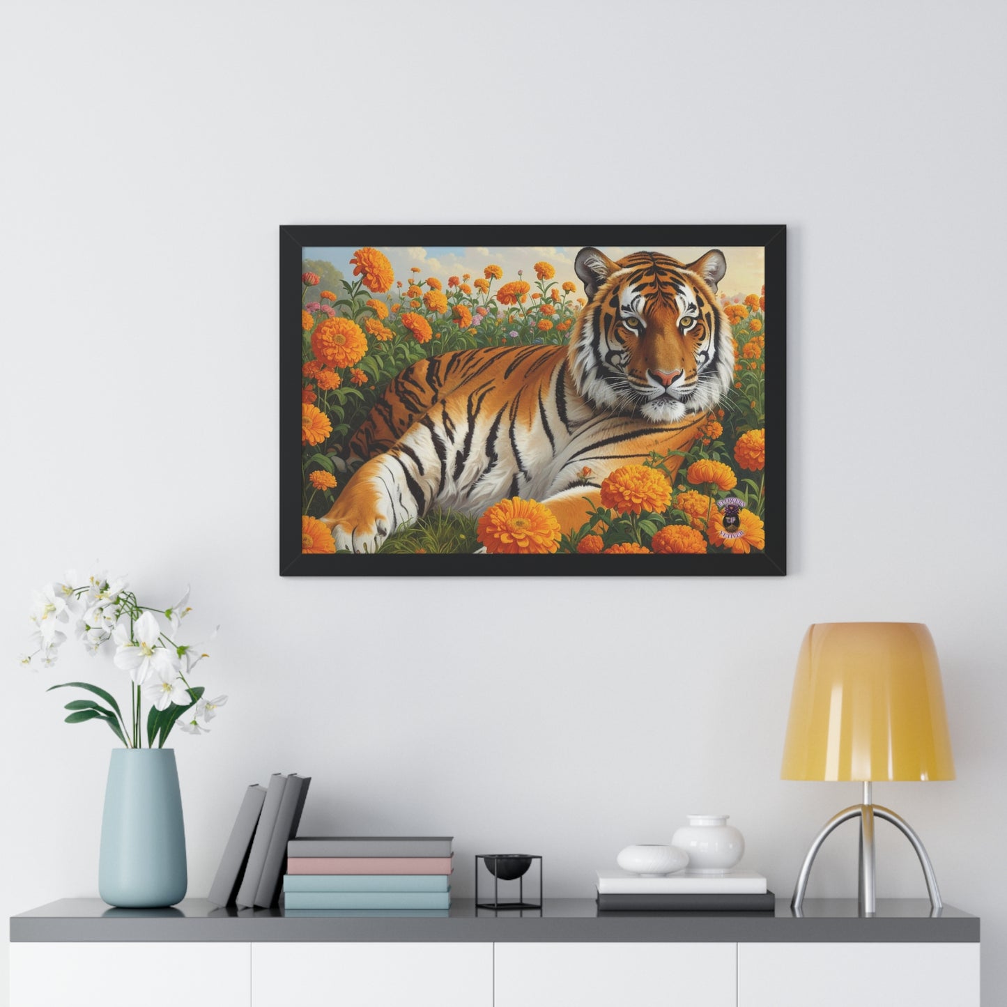 Tiger in Bloom – Wild Beauty 2