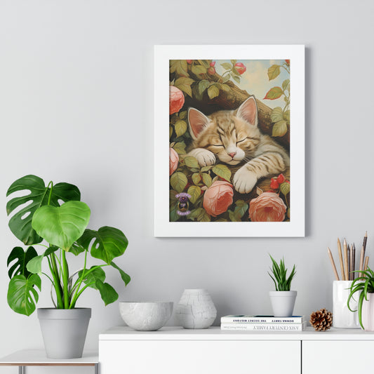 Peony Kitty in a Tree 3