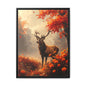 Reindeer in Autumn Forest