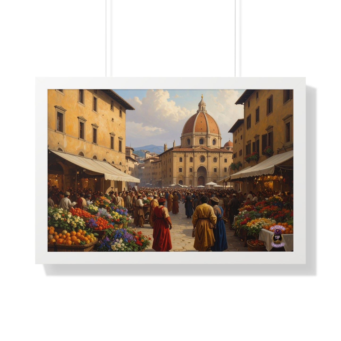 Florence Market Scene