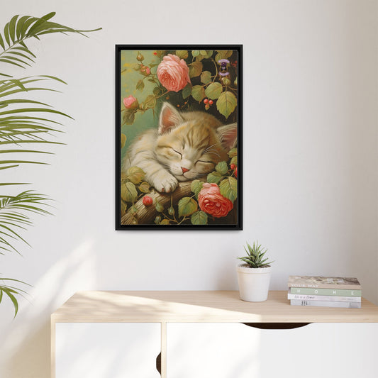Peony Kitty in a Tree 2