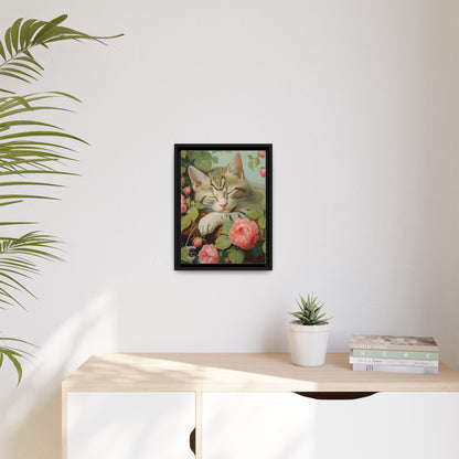 Peony Kitty in a Tree