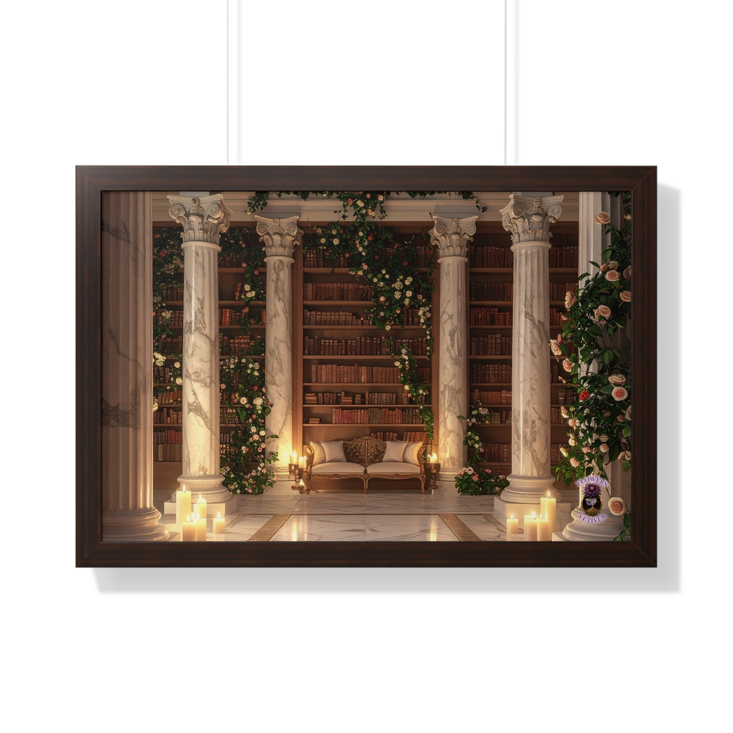 Enchanted Library – Jasmine & Roses in Candlelight 2