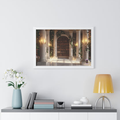 The Enchanted Library – Jasmine & Roses in Candlelight
