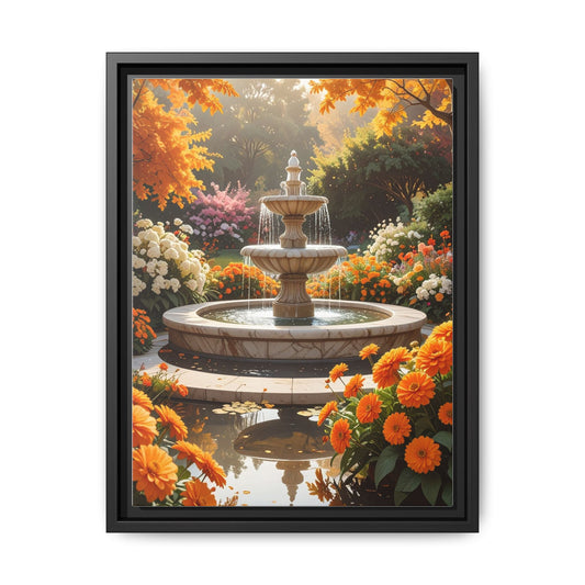 Marble Fountain in the Fall