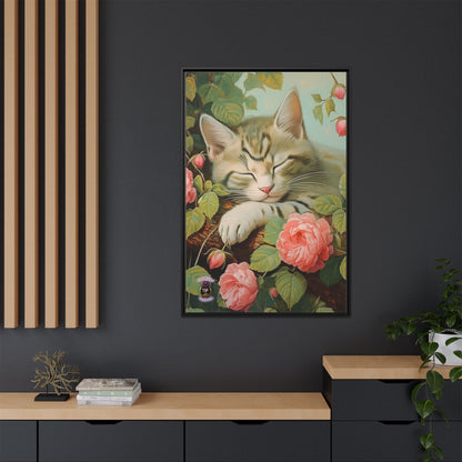 Peony Kitty in a Tree