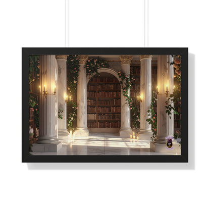 The Enchanted Library – Jasmine & Roses in Candlelight