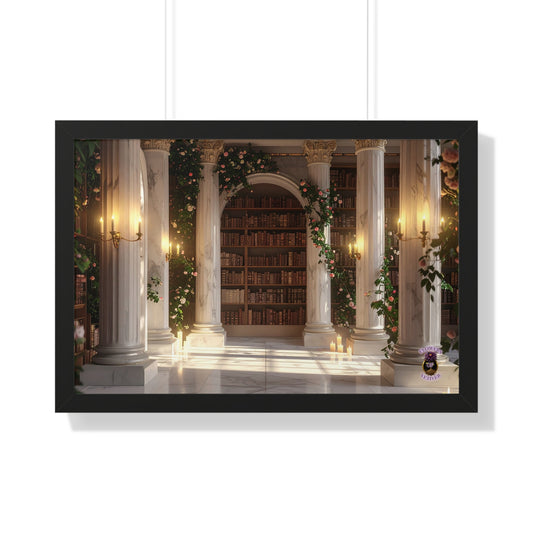 The Enchanted Library – Jasmine & Roses in Candlelight