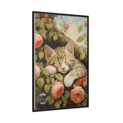 Peony Kitty in a Tree 3