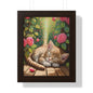 Sleeping Kitty in a Peony Garden 4