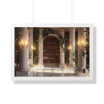 The Enchanted Library – Jasmine & Roses in Candlelight