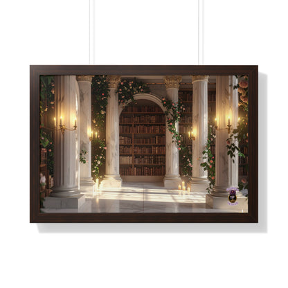 The Enchanted Library – Jasmine & Roses in Candlelight