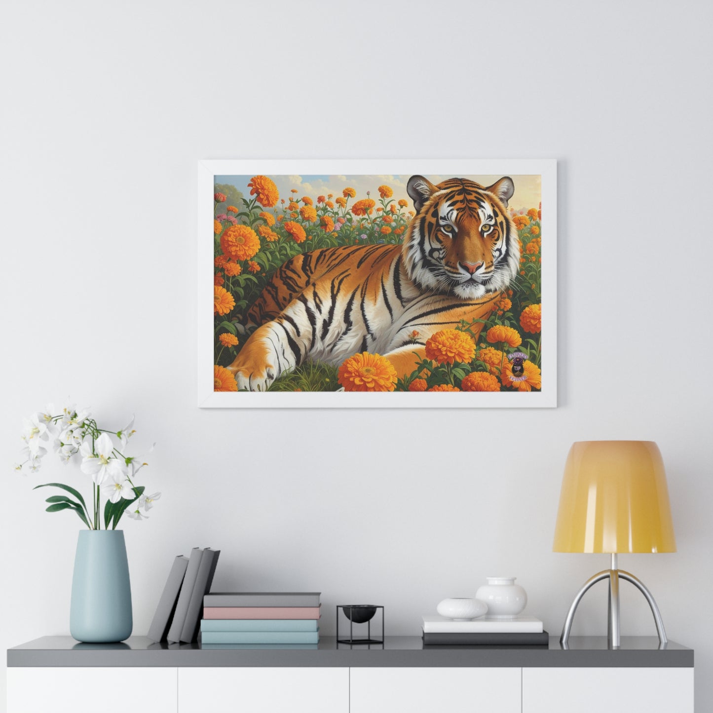 Tiger in Bloom – Wild Beauty 2