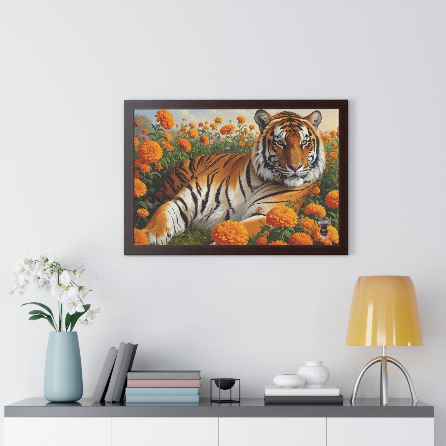 Tiger in Bloom – Wild Beauty 2