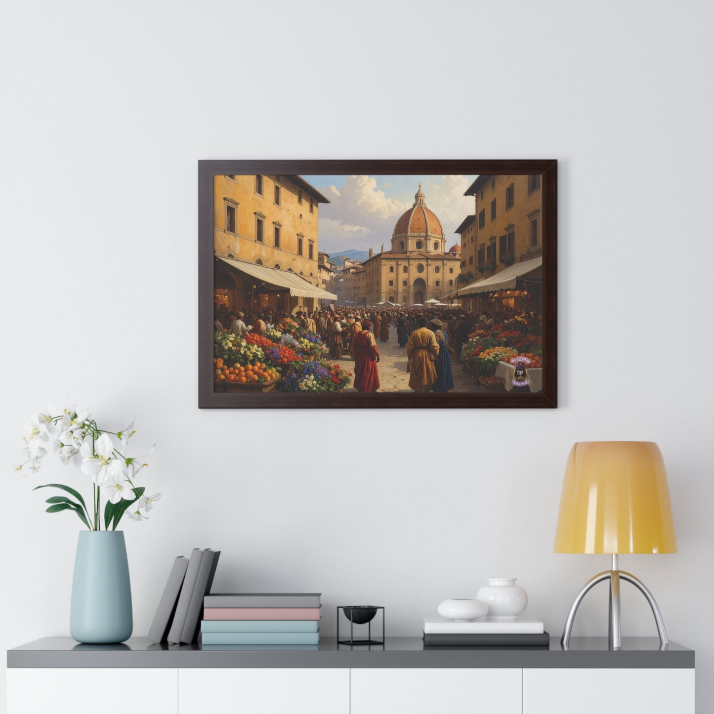 Florence Market Scene