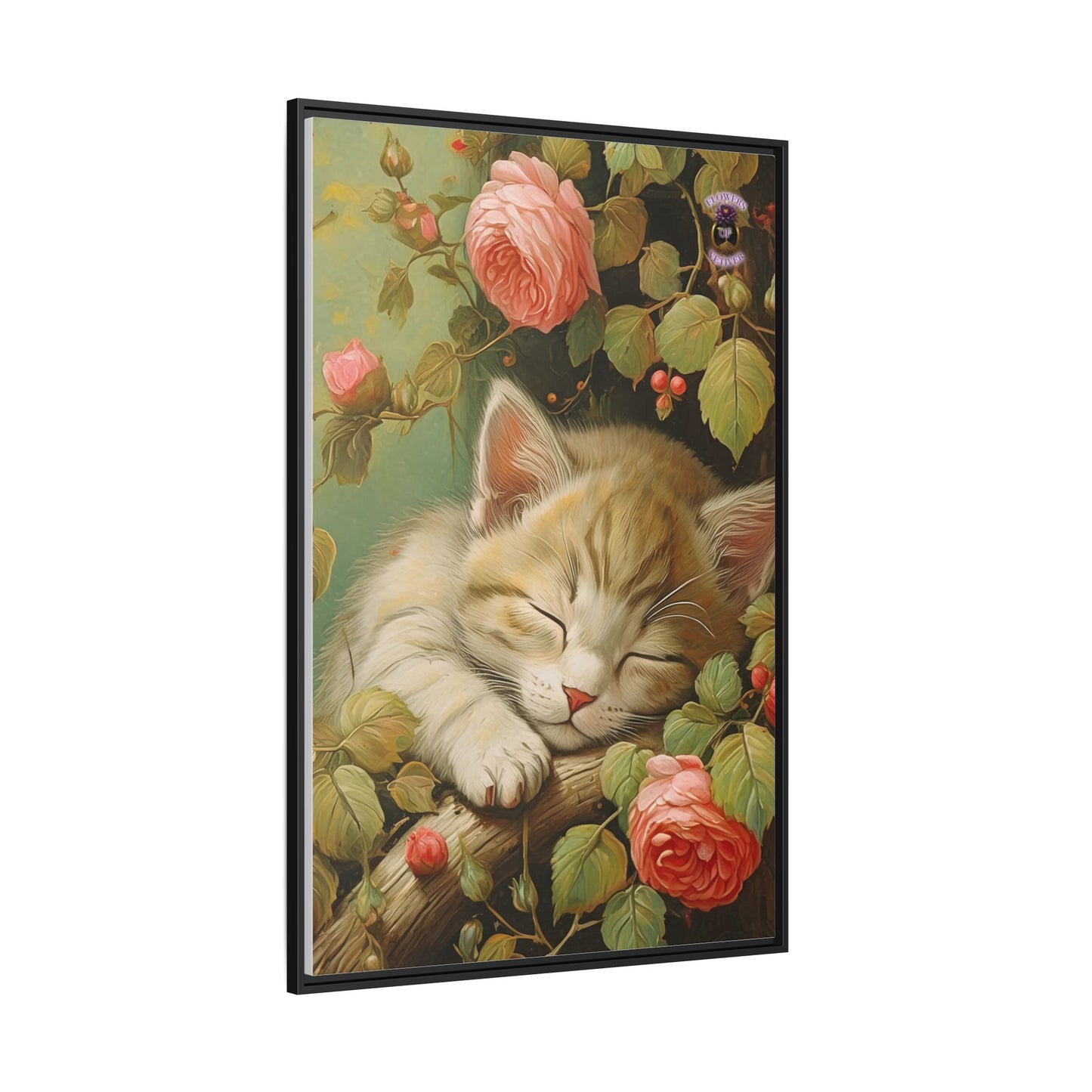 Peony Kitty in a Tree 2
