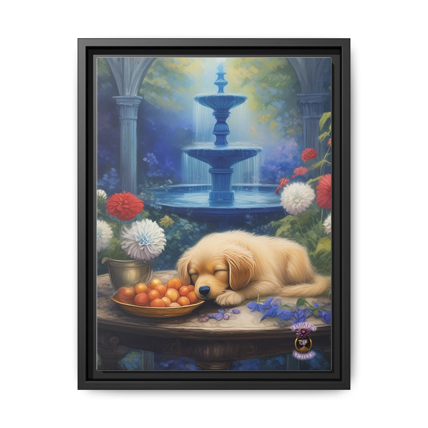 Golden Bliss: A Peaceful End to a Playful Day