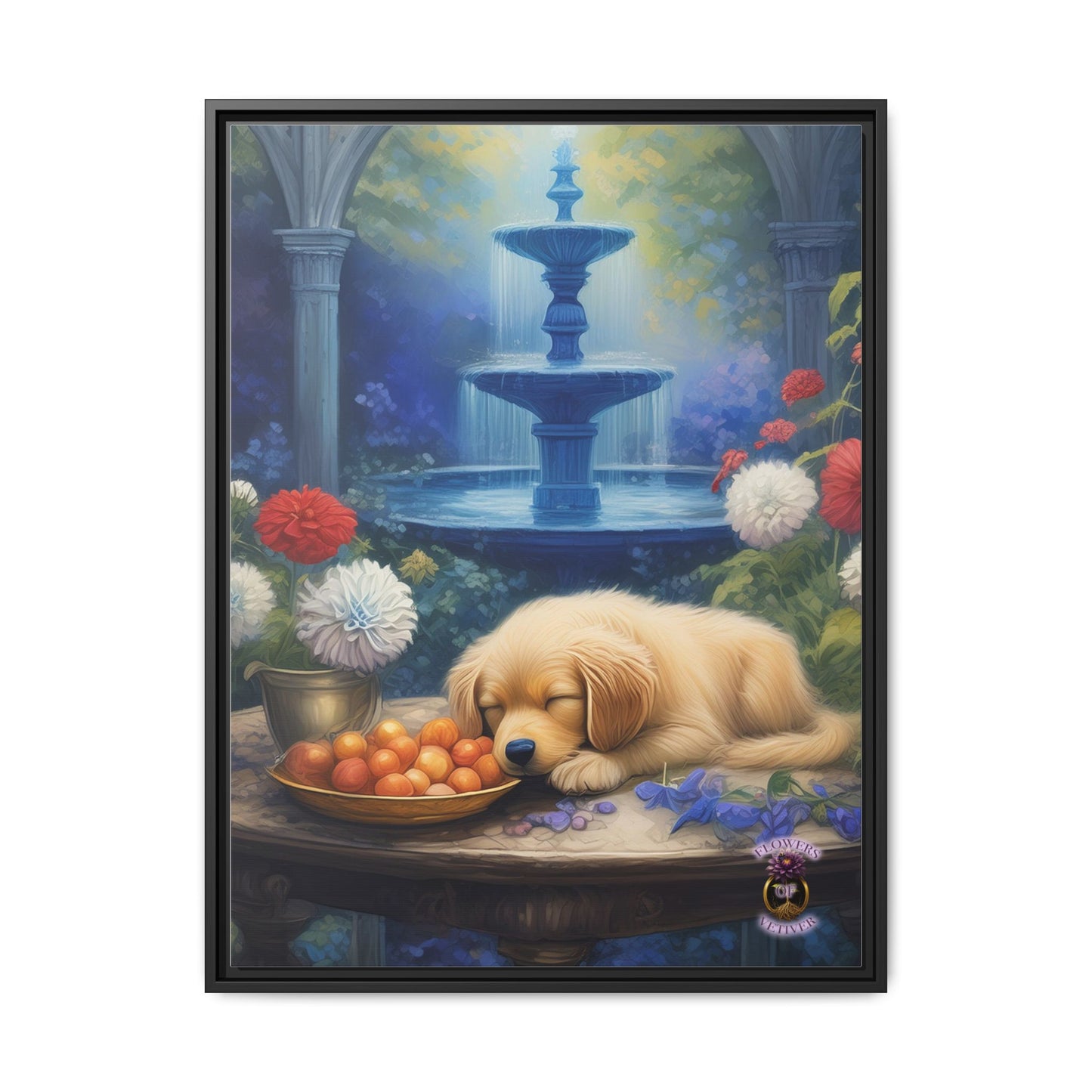 Golden Bliss: A Peaceful End to a Playful Day