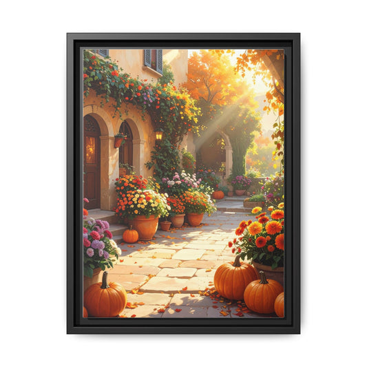 “Autumn Courtyard of Tuscany”