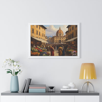 Florence Market Scene