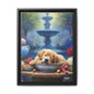 Golden Bliss: A Peaceful End to a Playful Day with Our Charming Golden Retriever Puppy
